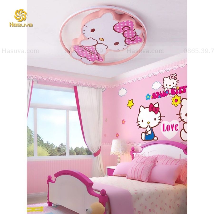 Đèn Ốp Trần Trẻ Em Kitty