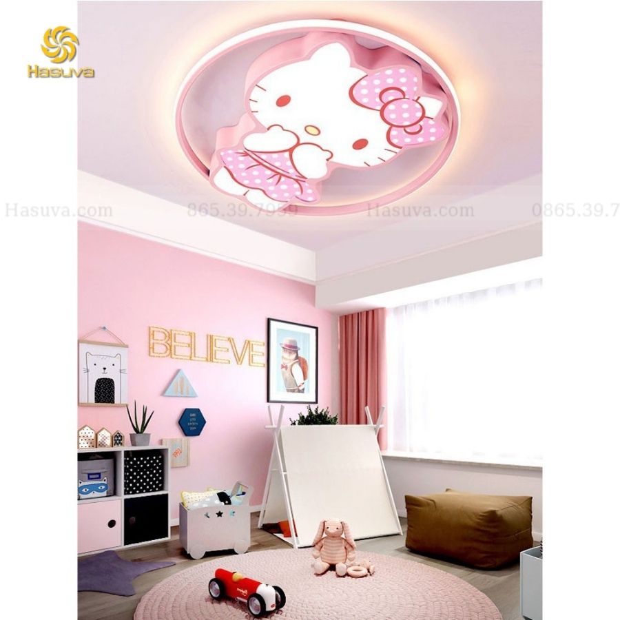 Đèn Ốp Trần Trẻ Em Kitty