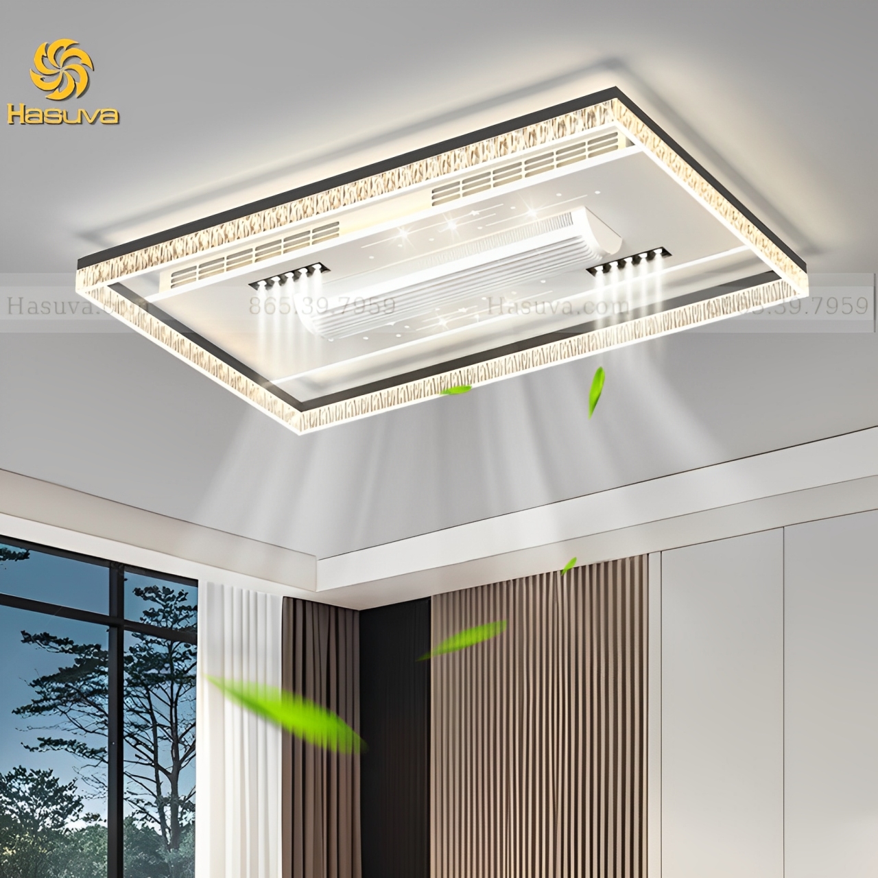 Quạt Ốp Trần Không Cánh 863