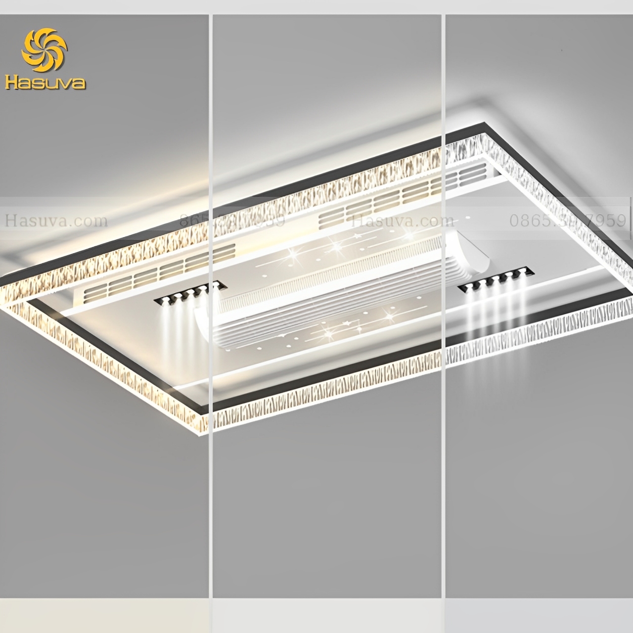 Quạt Ốp Trần Không Cánh 863