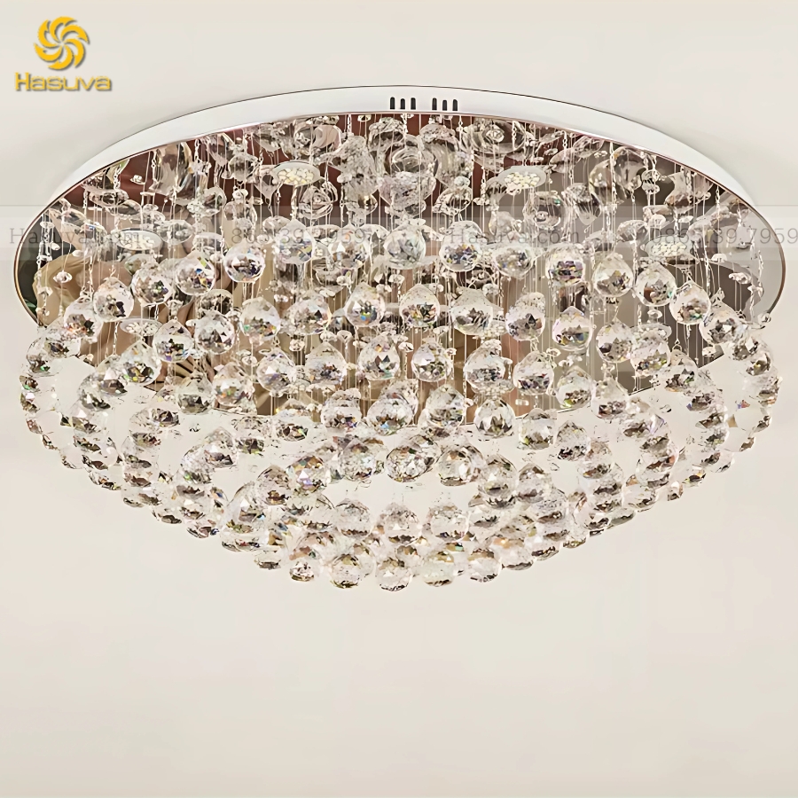 Đèn Ốp Trần Pha Lê 855