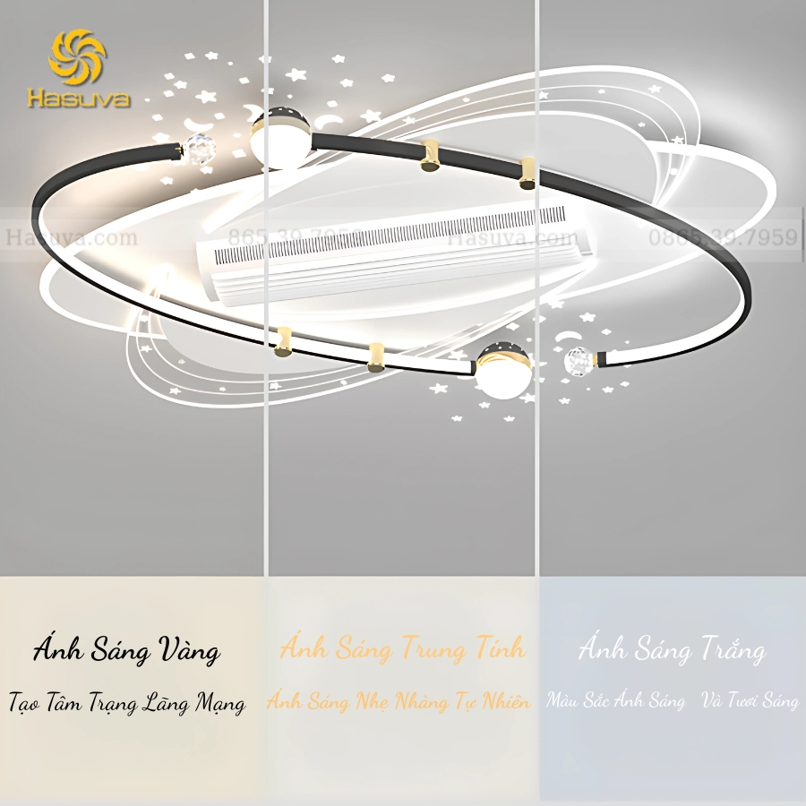 Quạt Ốp Trần Không Cánh 862