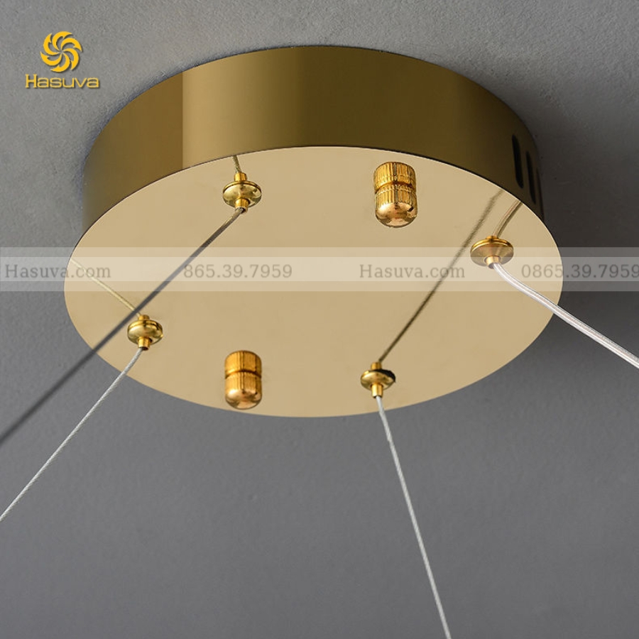 Đèn Thả 2 Vòng Pha Lê 419